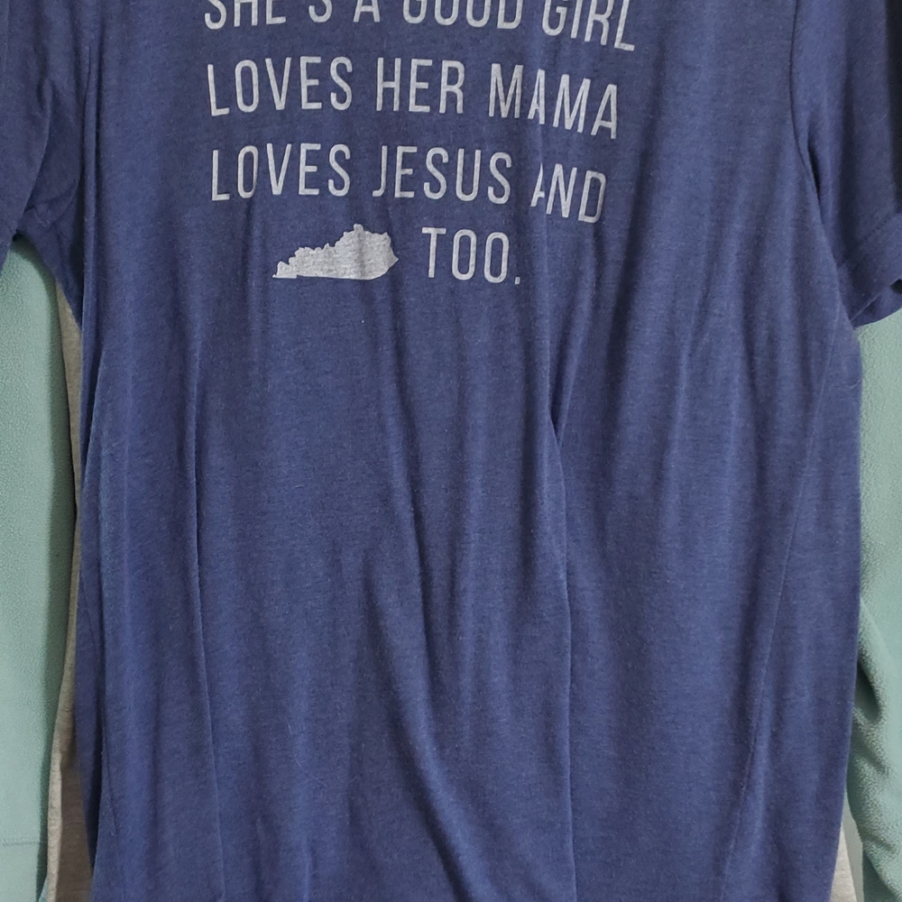 Blue Graphic  T-Shirt